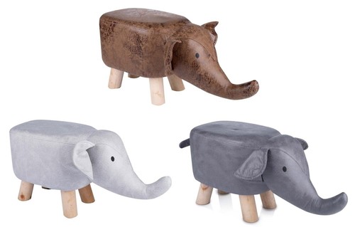 Elephant footstool animal - elephant,