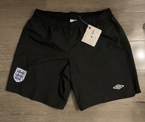 Black england shorts - by, umbro
