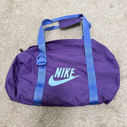 Vintage nike duffel bag purple - duffel,
