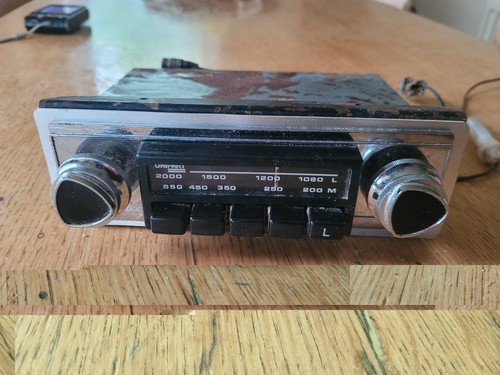 Vintage unipart car radio - vintage,