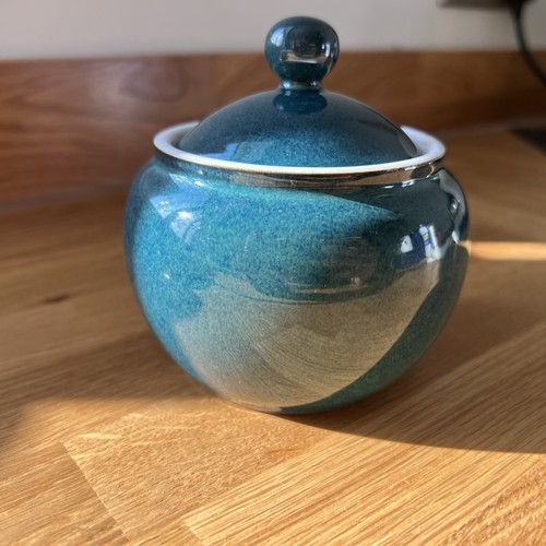 Denby greenwich lidded sugar - denby,
