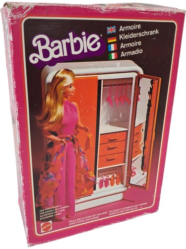 Barbie vintage armoire - barbie,