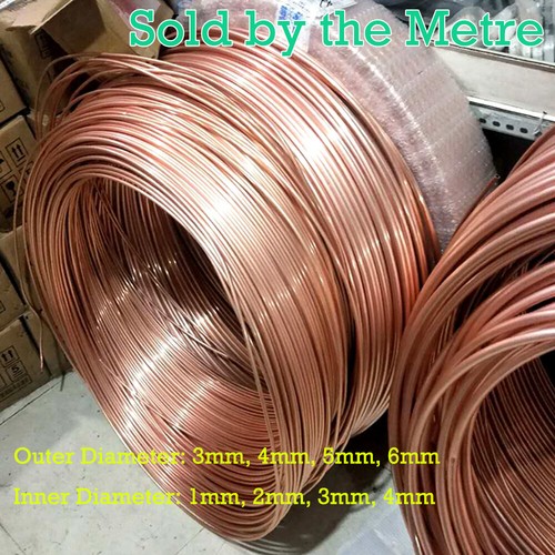 6mm 100cm soft copper - 100cm,