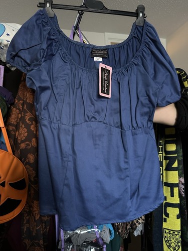 Pinup girl clothing blue - pinup,
