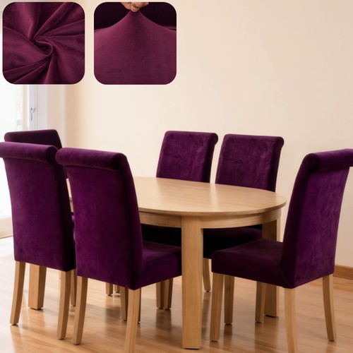 Thick velvet dining chair - thick,