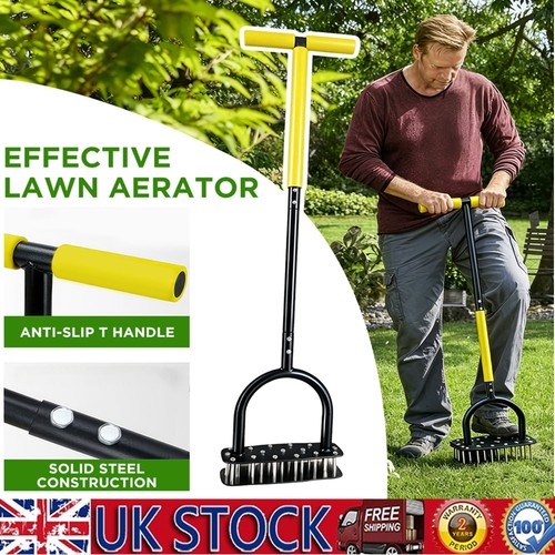 Adjustable height lawn - adjustable, aerator