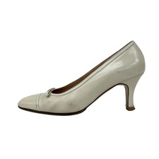 CELINE - Cream Leather Women's
