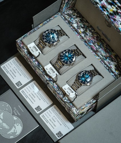 Oris ocean trilogy - ocean, unworn