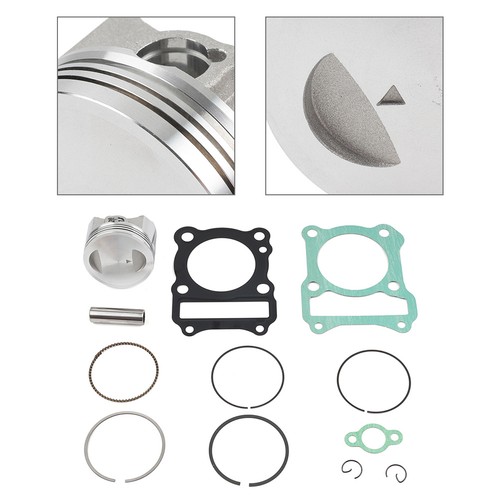 62mm flat piston - flat, ring