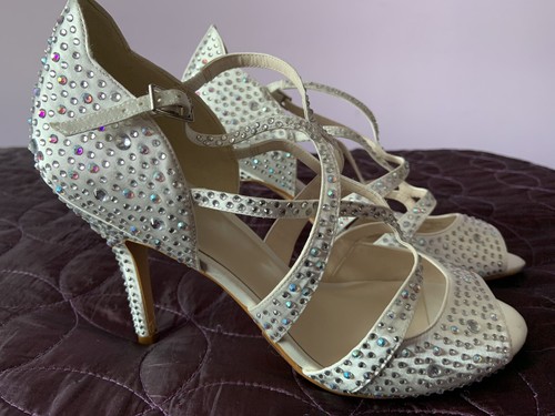 Ladies sparkly silver grey - silver,