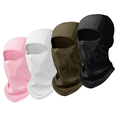 Motorcycle black balaclava - black,