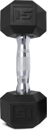Barbell coated dumbbell - coated,