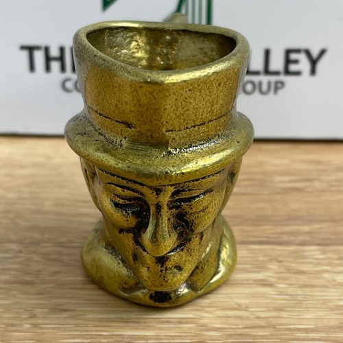 Vintage solid brass miniature - solid,