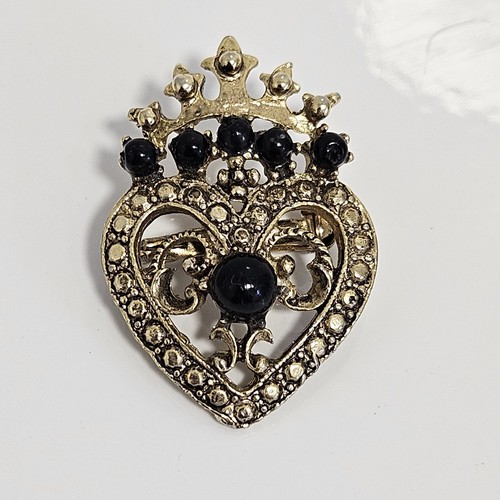Vintage silvertone crown and - vintage,