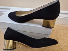 LK Bennett Black Suede Shoes