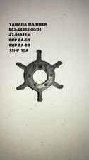 YAMAHA OUTBOARD ENGINE IMPELLER  replaces 662-44352-00/01. 6-8-15HP