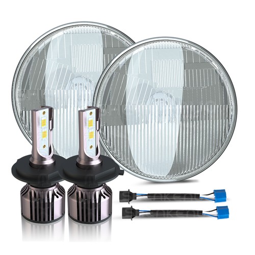 Classic car domed lens - classic, h4