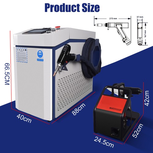 1500w 4in1 laser welder - 1500w,