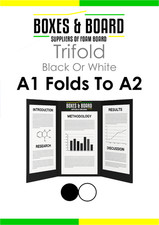 A1-A2 Trifold Foam Board