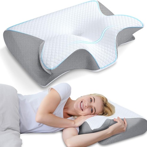 Ergonomic memory foam pillow - memory,
