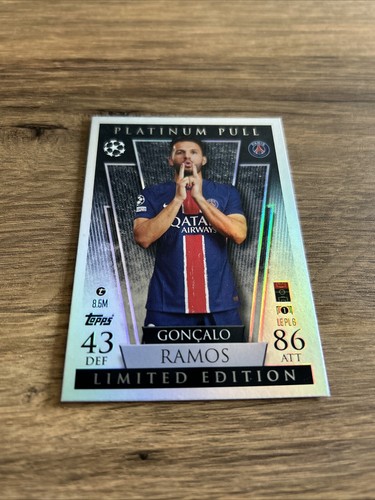 Match attax goncalo ramos - match,