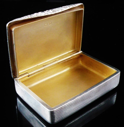 Sterling silver snuff - sterling,