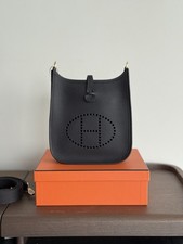 Hermes Mini Evelyne Caban Gold