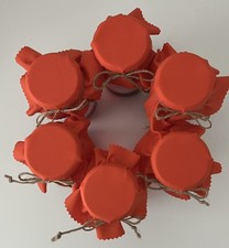 Handmade jam jar covers - 6, /jar
