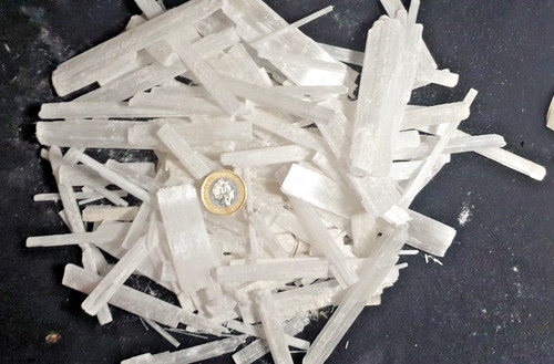 1kg raw selenite crystals - raw,