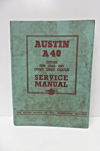 Vintage original austin - original, a40
