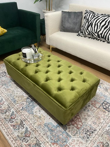 Eva footstool ottoman - footstool, /