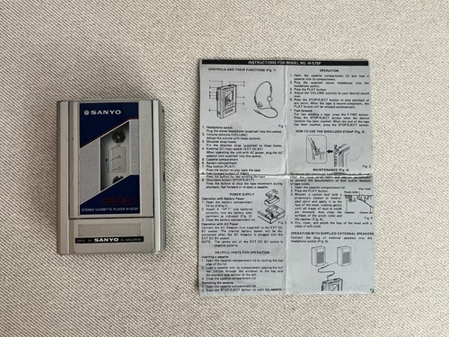 Sanyo stereo cassette - sanyo,