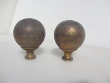 Victorian Brass Curtain Pole