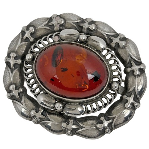 Georg jensen 109 amber - jensen, no.109