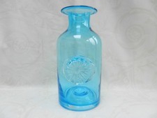 Dartington Glass Blue Bottle