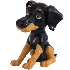 Doberman Figurine Ornament Dog Gift/Present Comical Little Paws