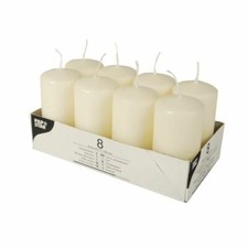 8pcs Cream Church Pillar