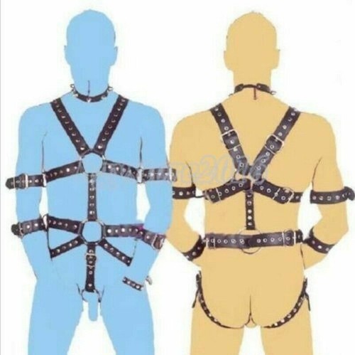 Leather men clubwear - pu,
