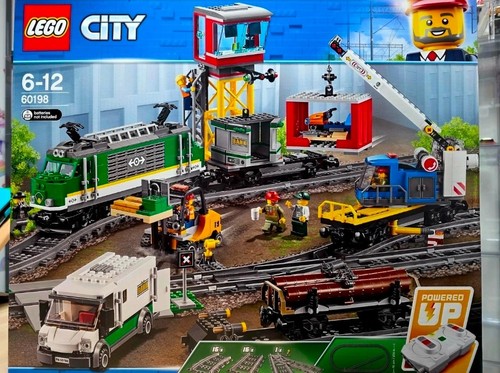 Lego city 60198 cargo train - cargo,