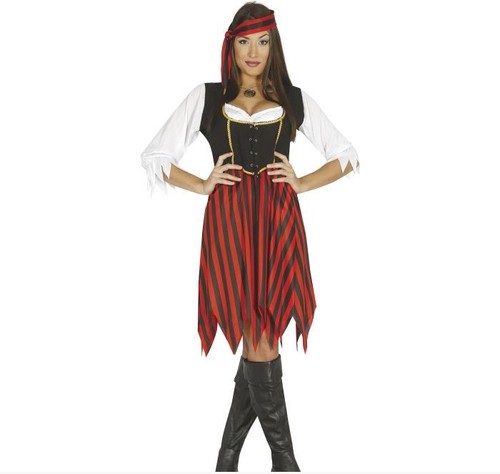 Womens pirate fancy dress - pirate,