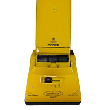Vintage Hoover Turbopower 2 900W Yellow Upright Vacuum Cleaner U2090