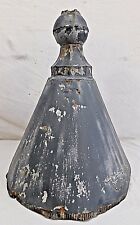 Antique Victorian Style Tin Turret Roof Finial - C. 1880 Architectural Salvage 