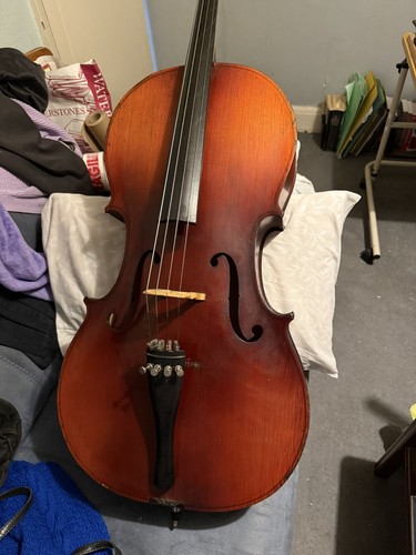 Vintage cello made - , in