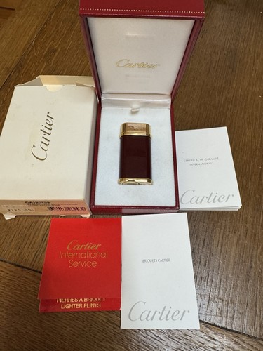 Cartier gas lighter gold - cartier,