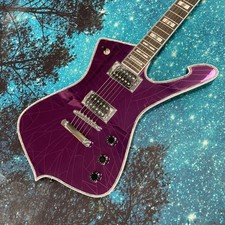 Purple Iceman Electric Guitar