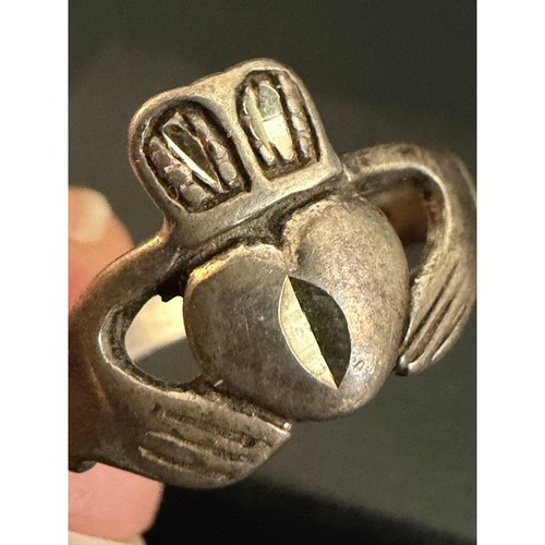 Vintage sterling silver ring - silver,