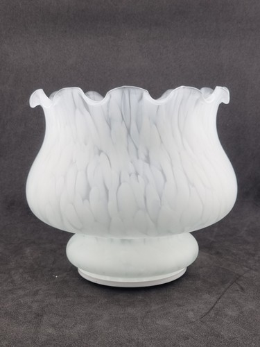 Vintage glass lamp shade - lamp,