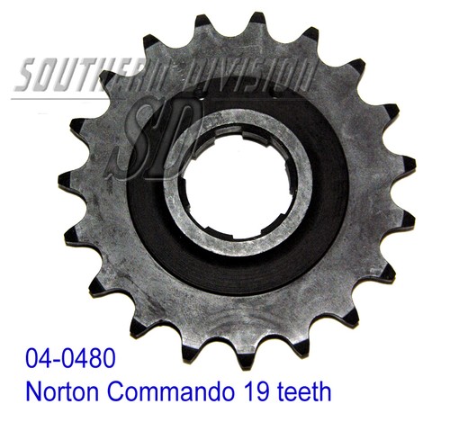 0480 gearbox sprocket 19 - 04-0480,