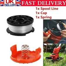 For Black & Decker Spare String Trimmer Strimmer Orange Cover Cap+Spool Line Top