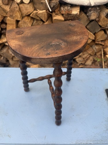 Antique wooden bobbin - antique, turned